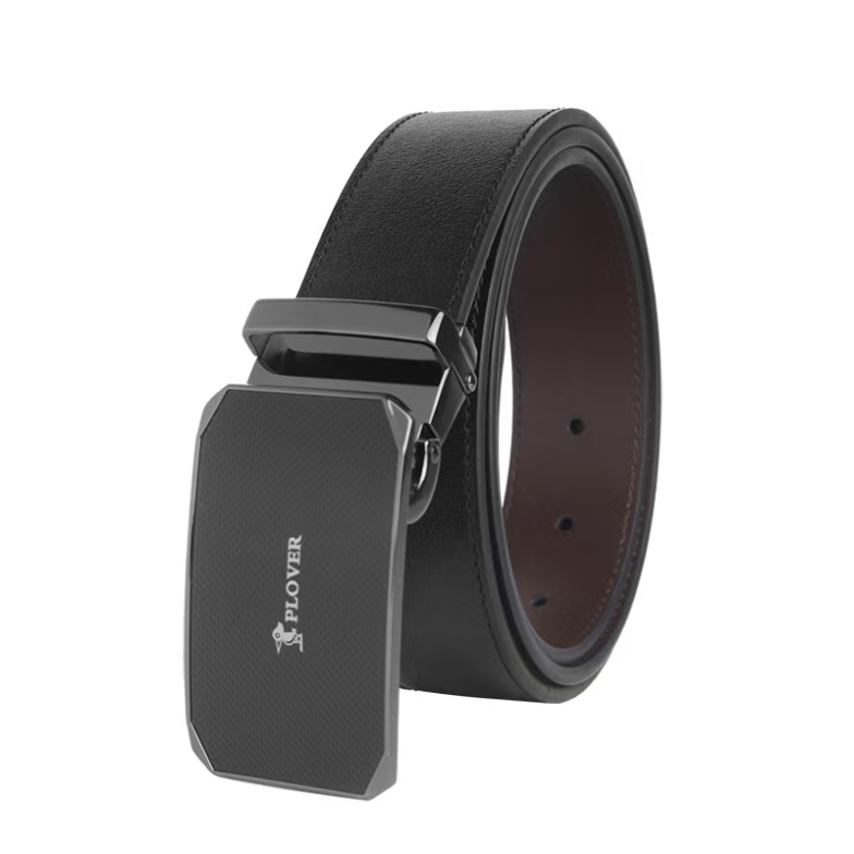 PLOVER香港啄木鸟男士板扣皮带