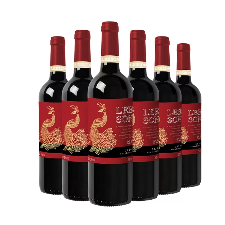 雷盛213智利干红单瓶彩箱版（整箱起购 一箱六瓶）