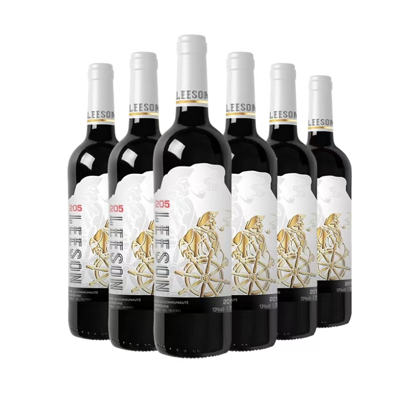 雷盛205法国干红单瓶彩箱版（整箱起购 一箱六瓶）